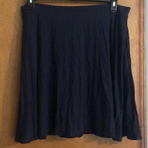 Navy Blue Skirt